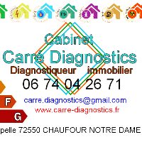 Cabinet Carré Diagnostics  Thermographies sur Chaufour-Notre-Dame